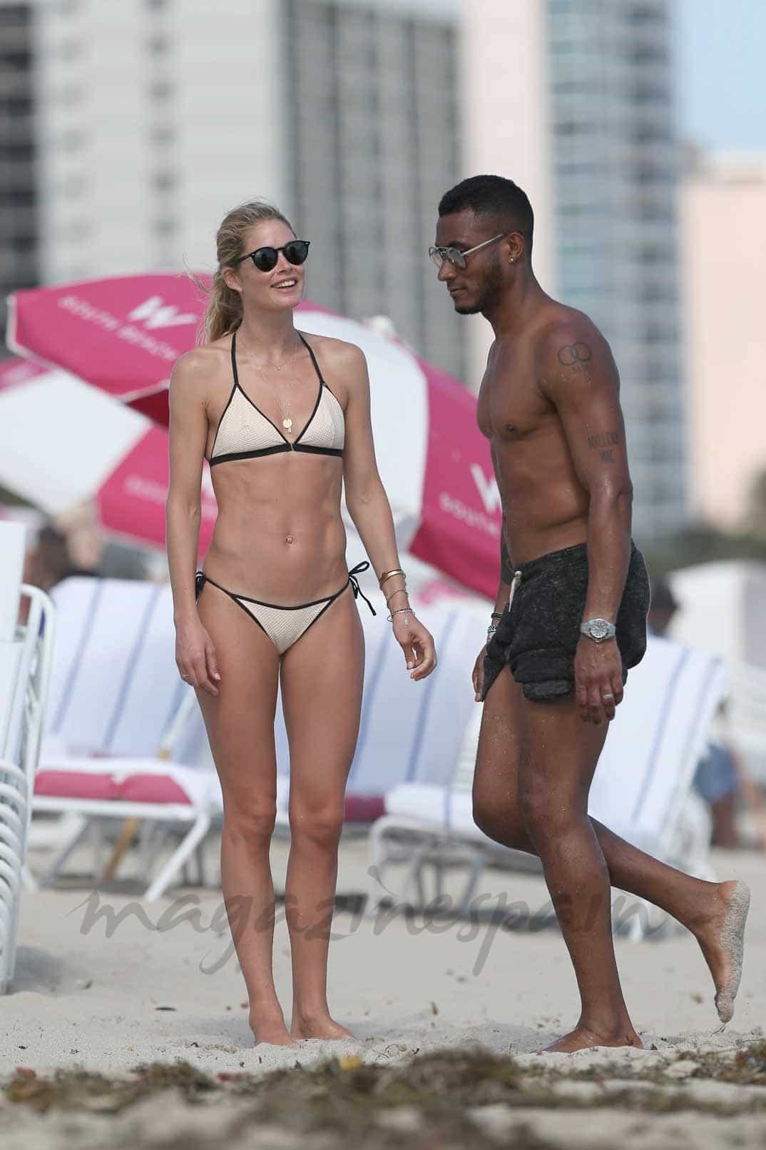 doutzen-kroes-y-sunnery-james-vacaciones en san bartolome