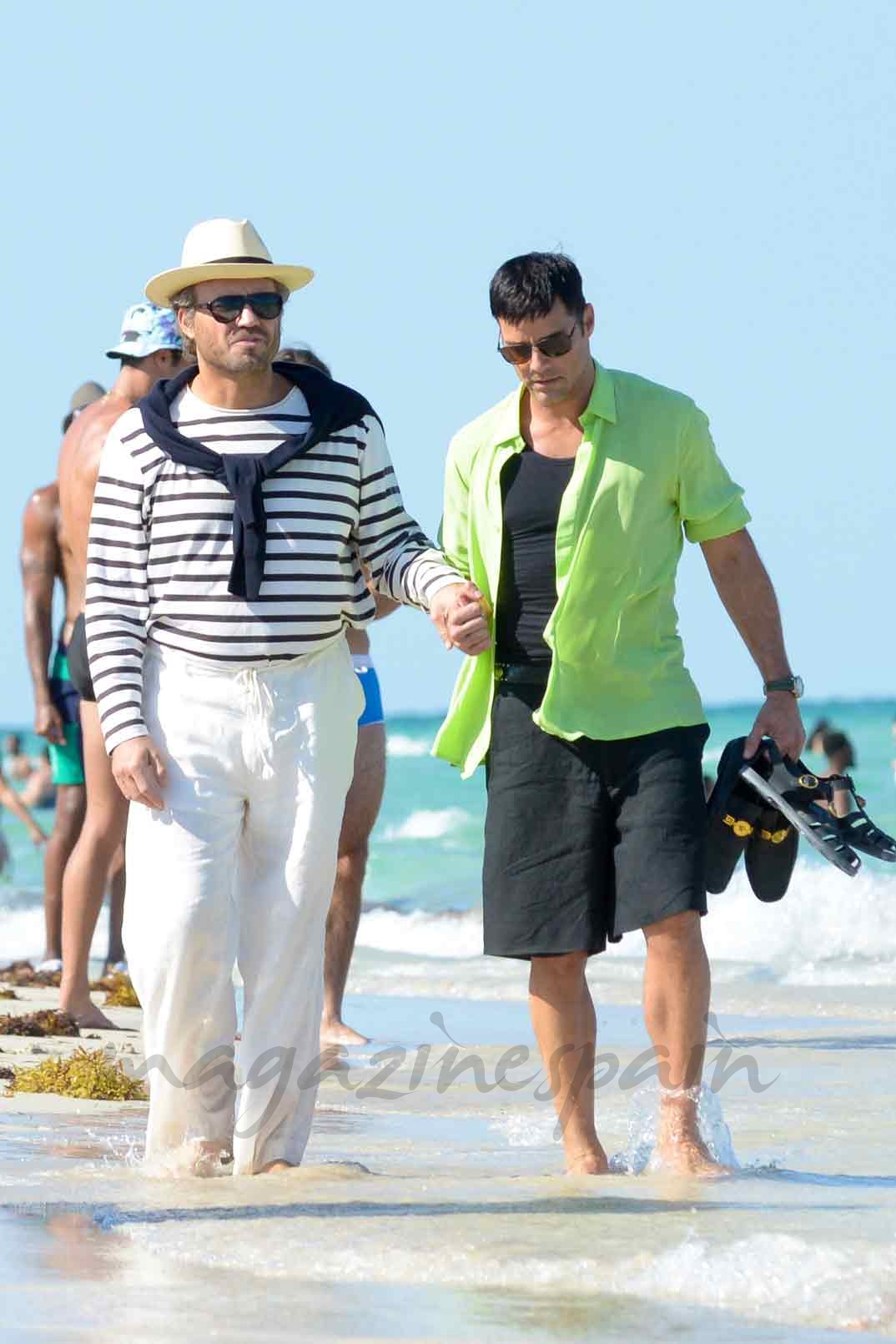 Edgar Ramírez y Ricky Martin