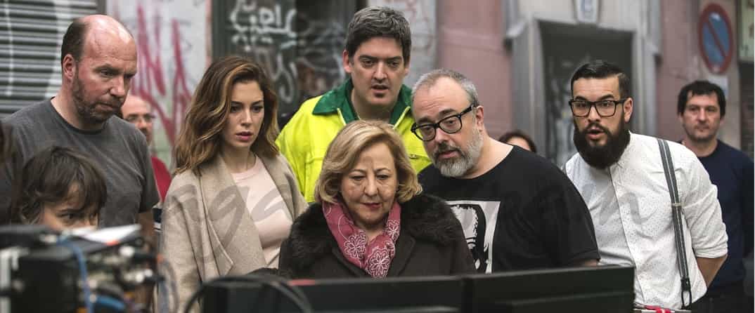 Álex de la Iglesia, Carmen Machi, Blanca Suárez y Mario Casas en "El Bar"- © Helher Escribano