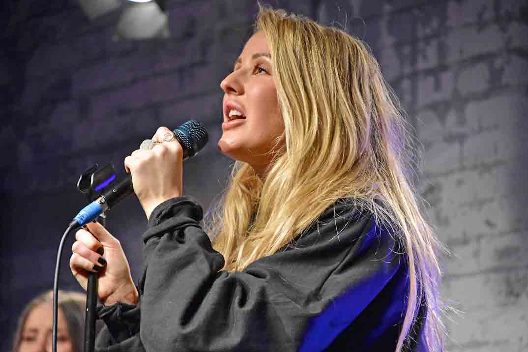 ellie goulding presenta su coleccion de ropa en londres