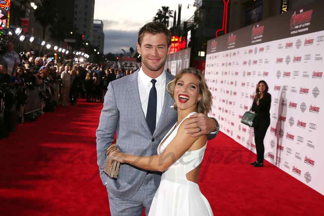 Elsa Pataky y Chris Hemsworth bronca