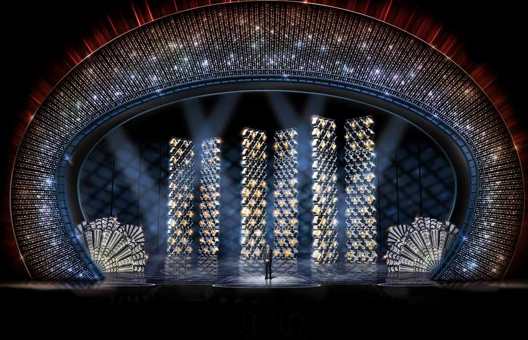 Escenario Swarovski- 89ª edición de Los Oscars 