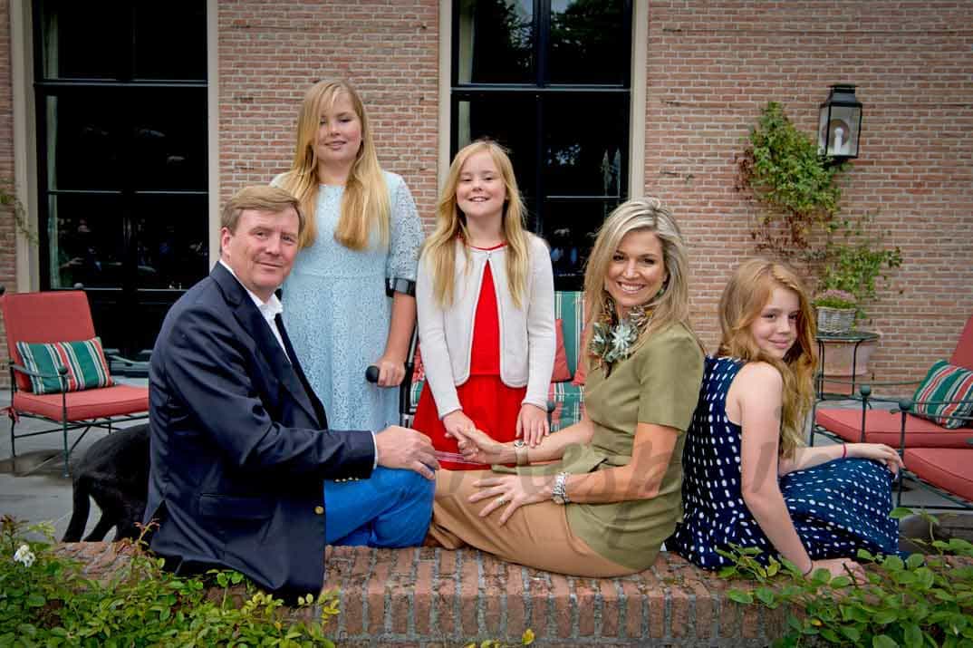 familia real holandesa fotos oficiales