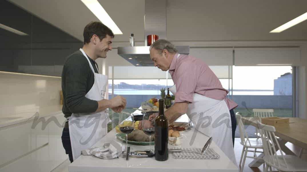 Iker Casillas y Bertín Osborne