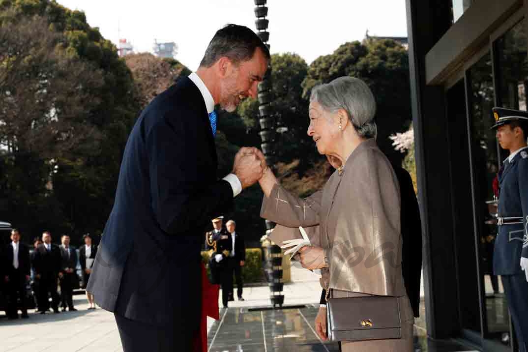 felipe VI y emperatriz de japon