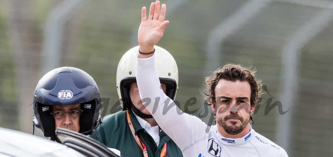 fernando alonso no esta recuperado del accidente