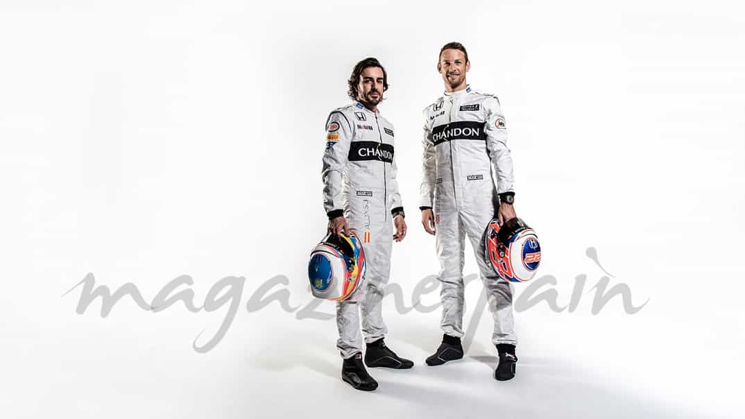 fernando-alonso-y-jenson-button y su nuevo mclaren