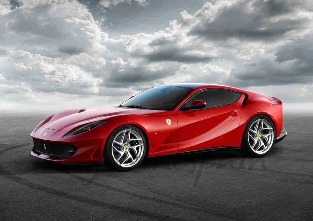 ferrari presenta en el salon de ginebra el 812 superfast