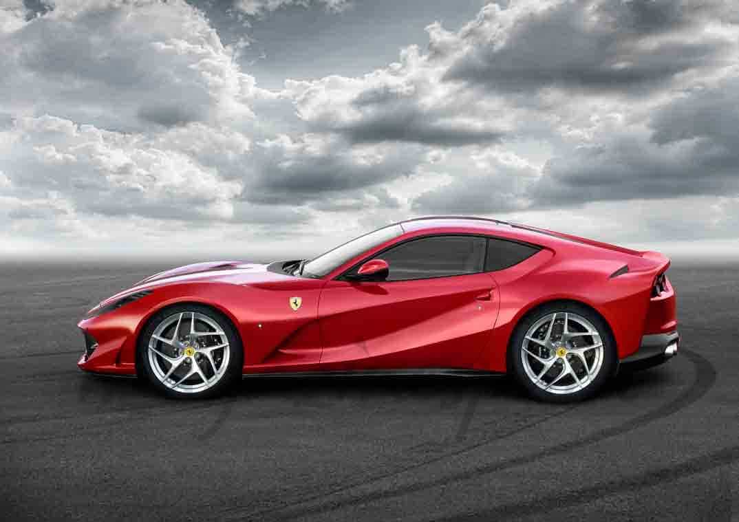 ferrari presenta en el salon de ginebra el 812 superfast