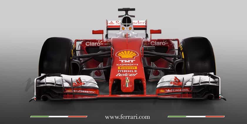 ferrari sf16 h primeras imagenes