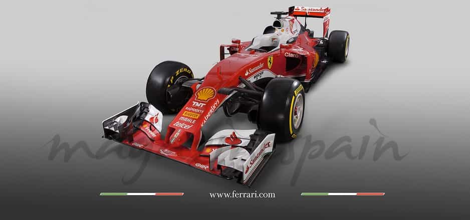 ferrari sf16 h primeras imagenes