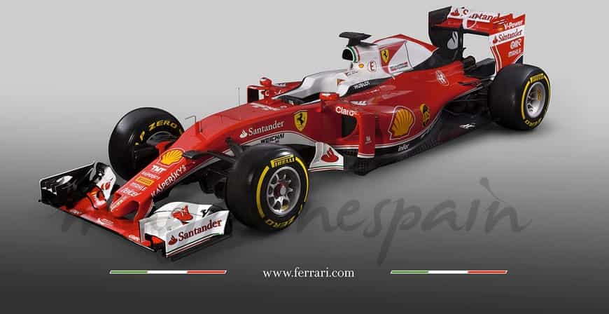 ferrari sf16 h primeras imagenes