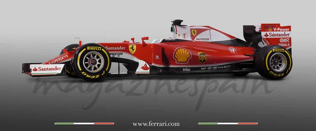 ferrari sf16 h primeras imagenes