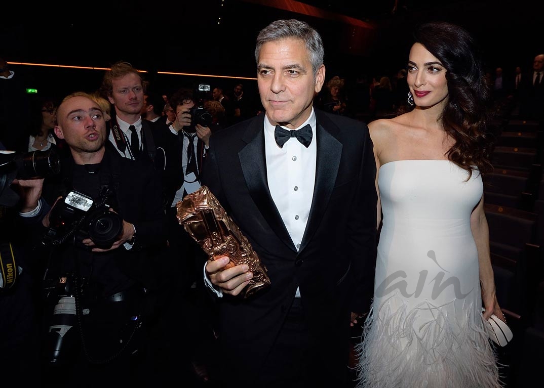 George Clooney Amal Clooney en la ONU