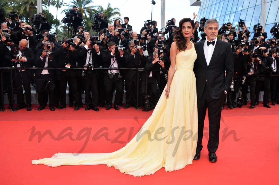 george-clooney-y-amal-alamuddin deslumbran en el festival de cine de cannes