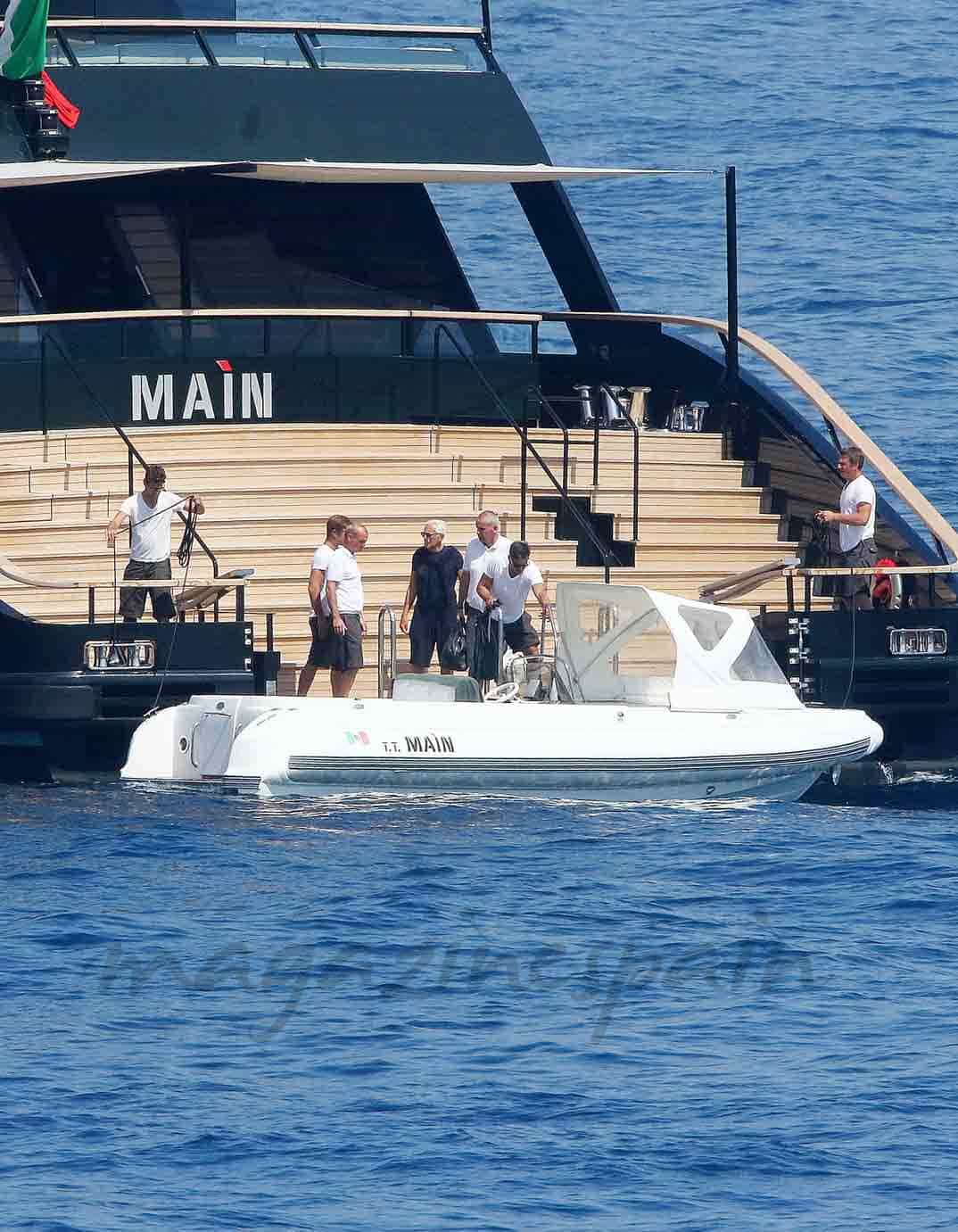 giorgio armani vacaciones en portofino