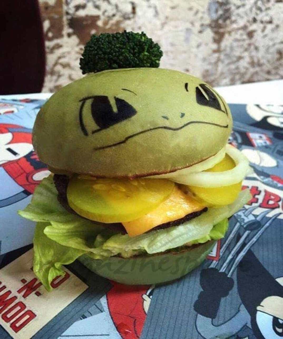 hamburguesa pokemon
