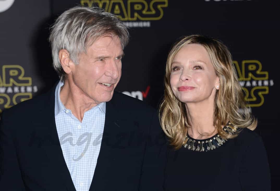 harrison-ford-y-calista-flockhart su fans mas fiel