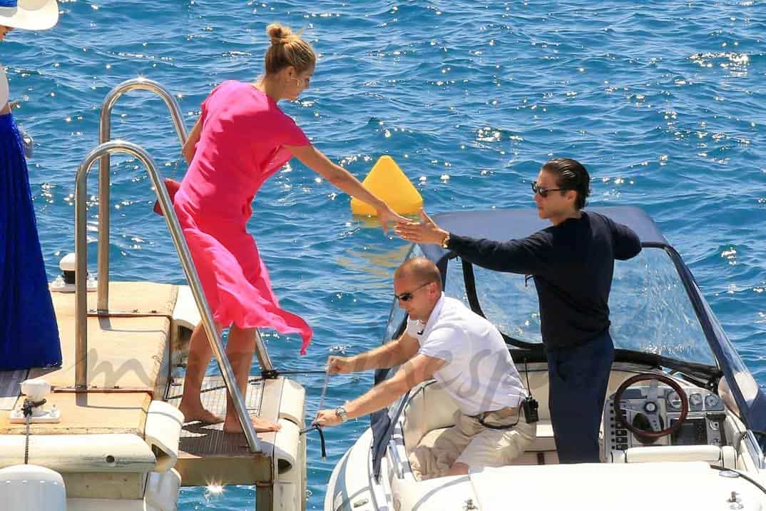 heidi klum y vito schnabel en cannes