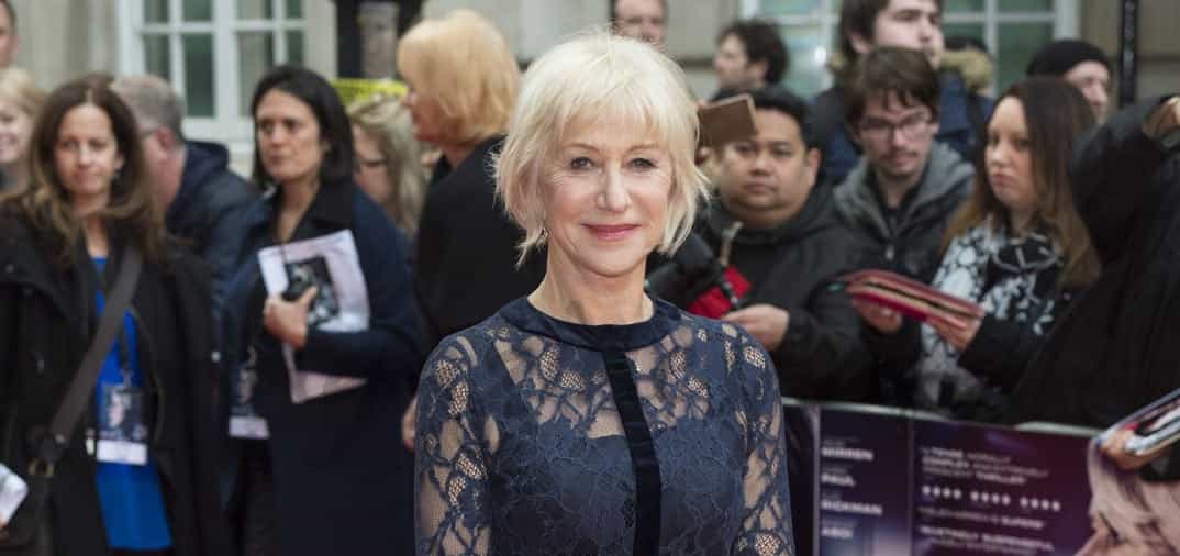 helen mirren en la premiere de eye inthe sky