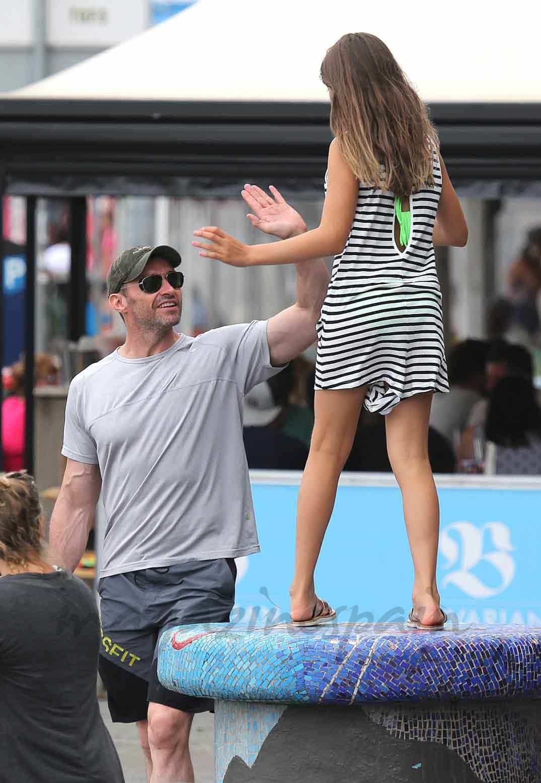 hugh-jackman vacaciones en familia