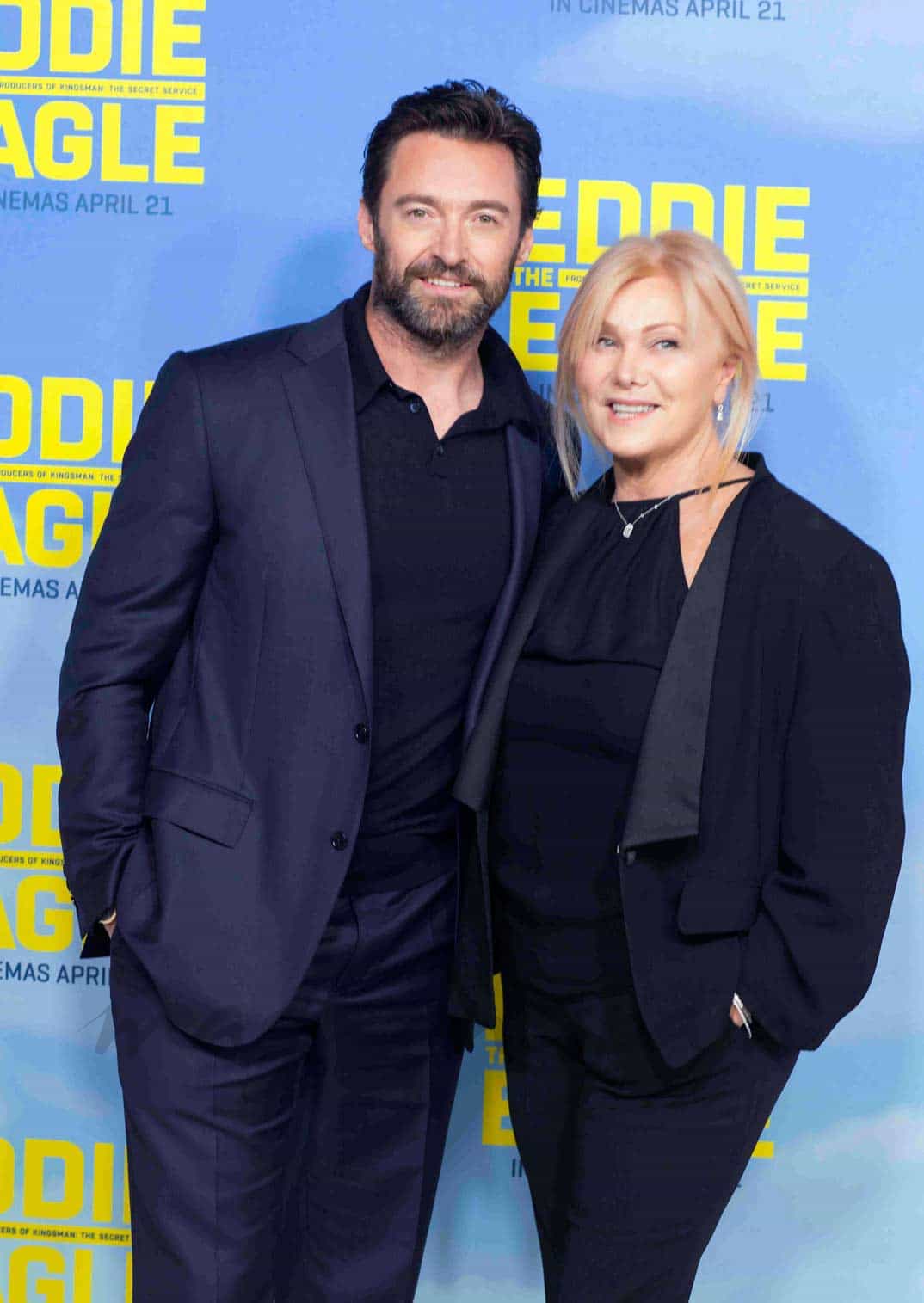 Hugh Jackman y su esposa Deborra-Lee Furness - Foto Archivo 29 de marzo de 2016