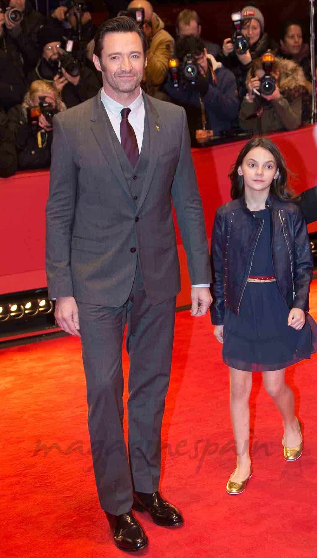 Hugh Jackman y Dafne Keen