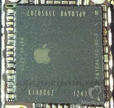 Chip del nuevo iPhone 5s