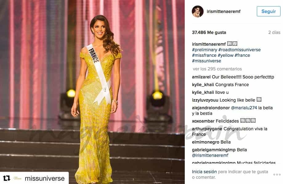 Iris Mittenaere nueva miss universo