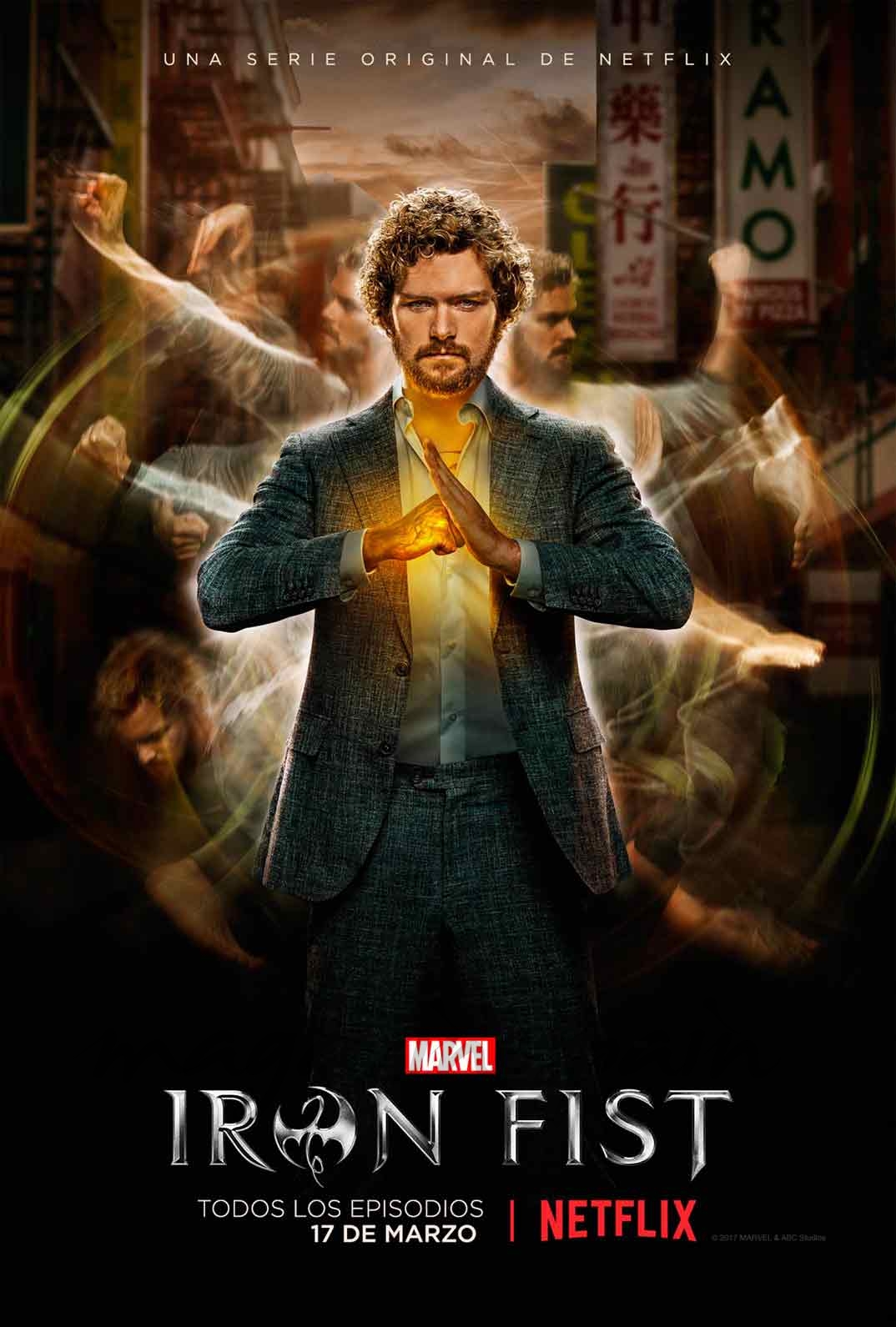  Finn Jones- Iron Fist - Cartel © Netflix