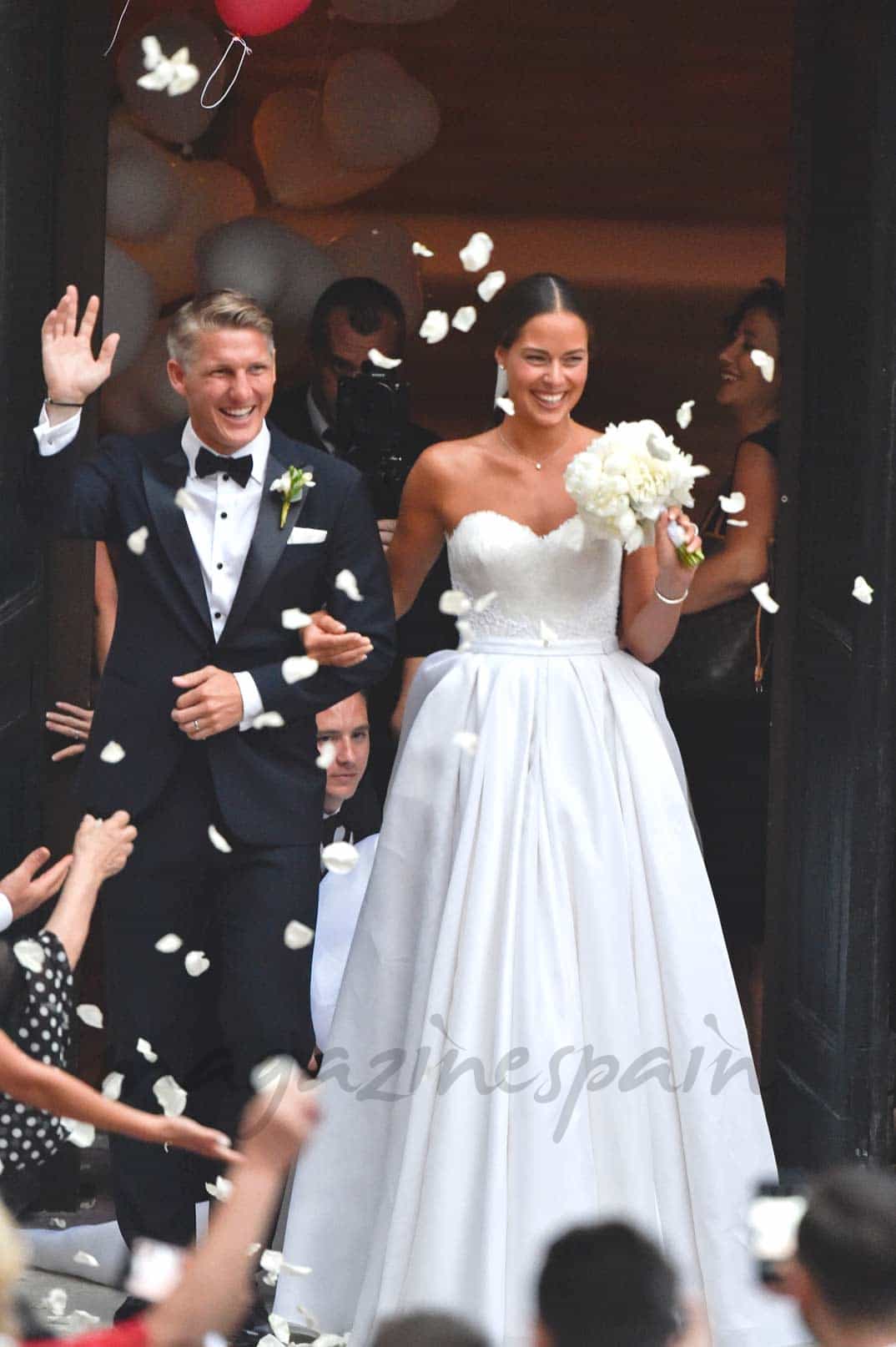 Ana Ivanovic y Bastian Schweinsteiger