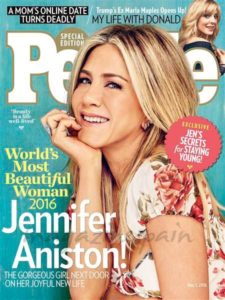 jennifer aniston, bella, 2016