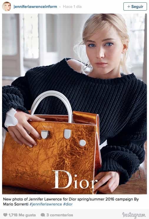 jennifer-lawrence de nuevo imagen de-dior