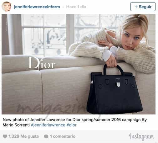 jennifer-lawrence de nuevo imagen de-dior