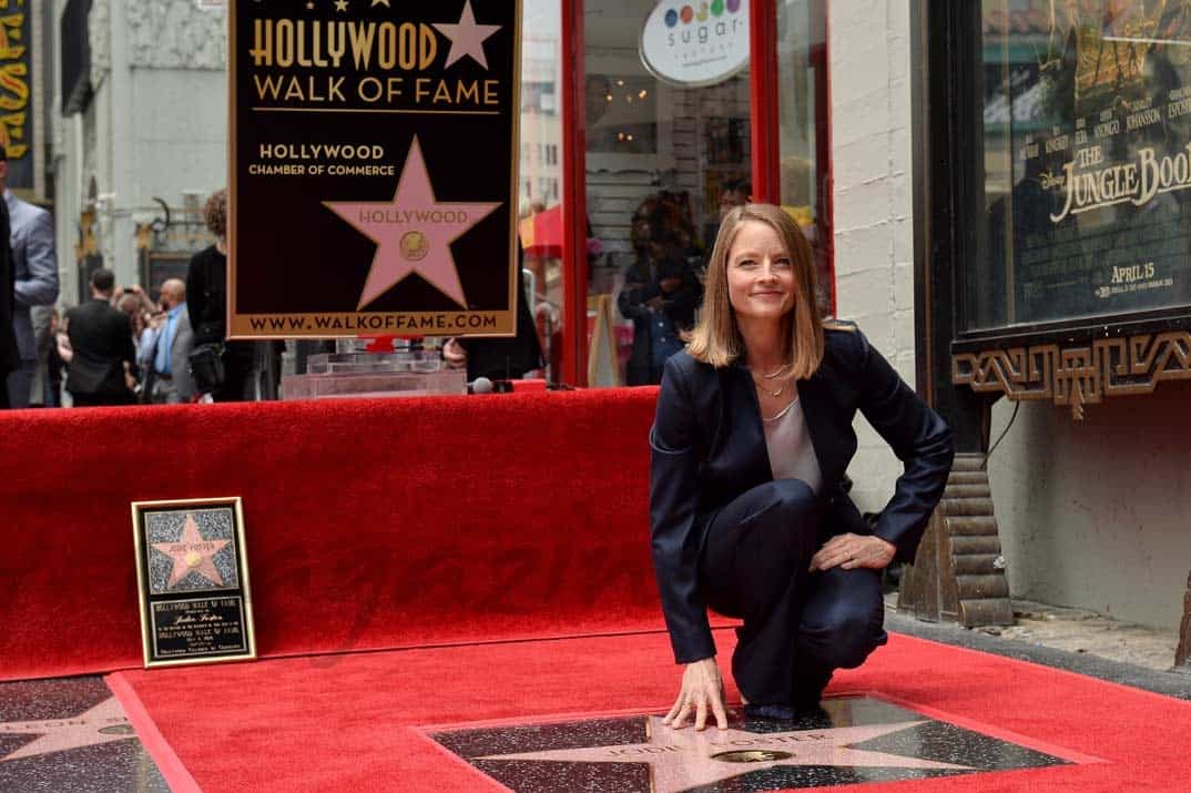 jodie-foster ya tiene su estrella de la fama