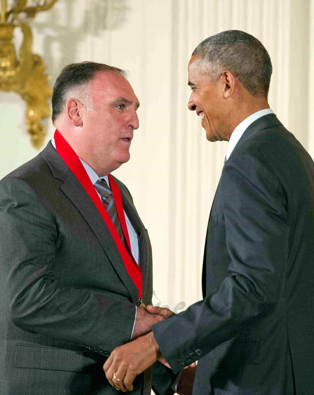 José Andrés y Barack Obama