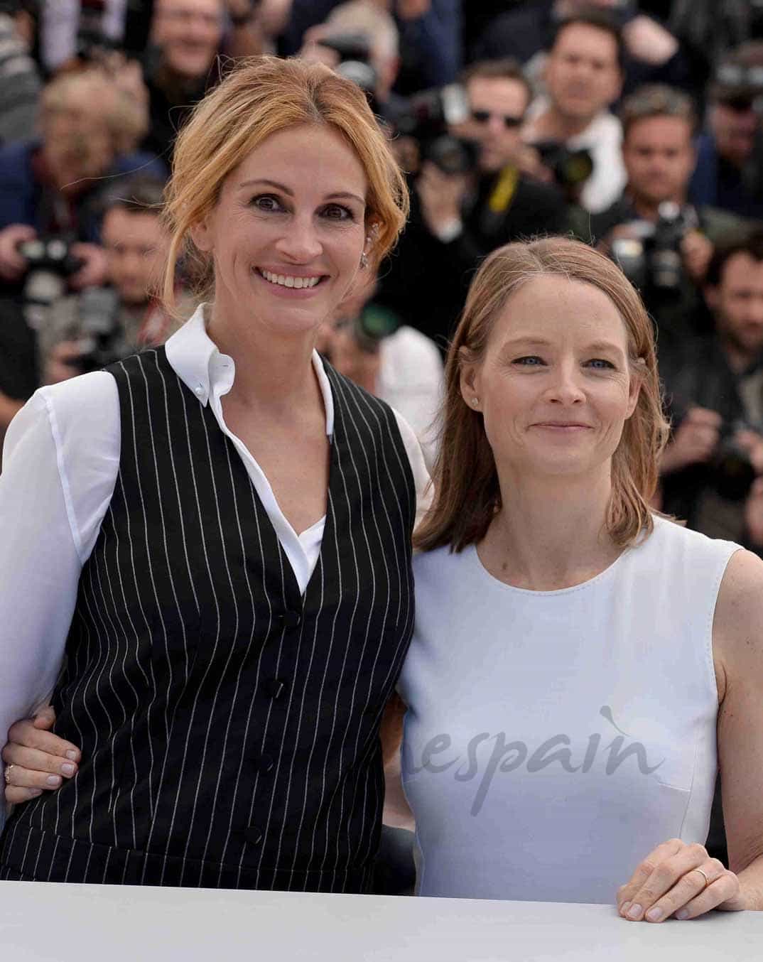 julia roberts y jodie foster presentan en cannes money monster