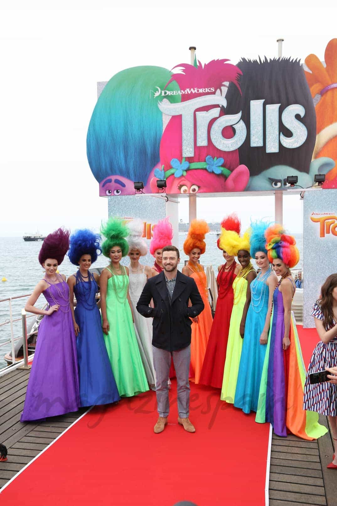 Justin Timberlake estreno Trolls Cannes