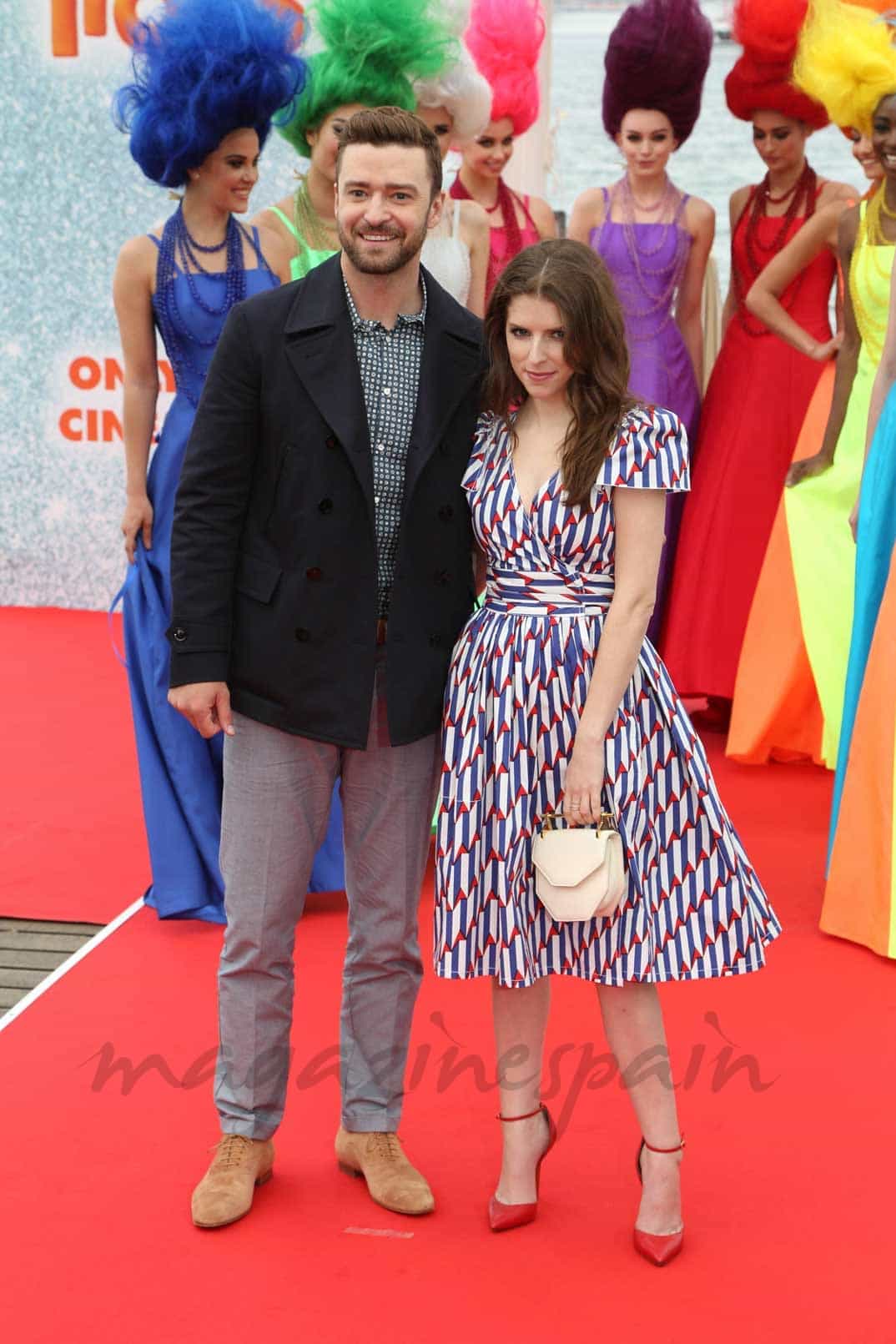 Justin Timberlake y Anna Kendricks estreno Trolls Cannes