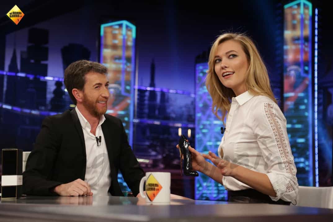 Karlie Kloss y Pablo Motos "El Hormiguero" 