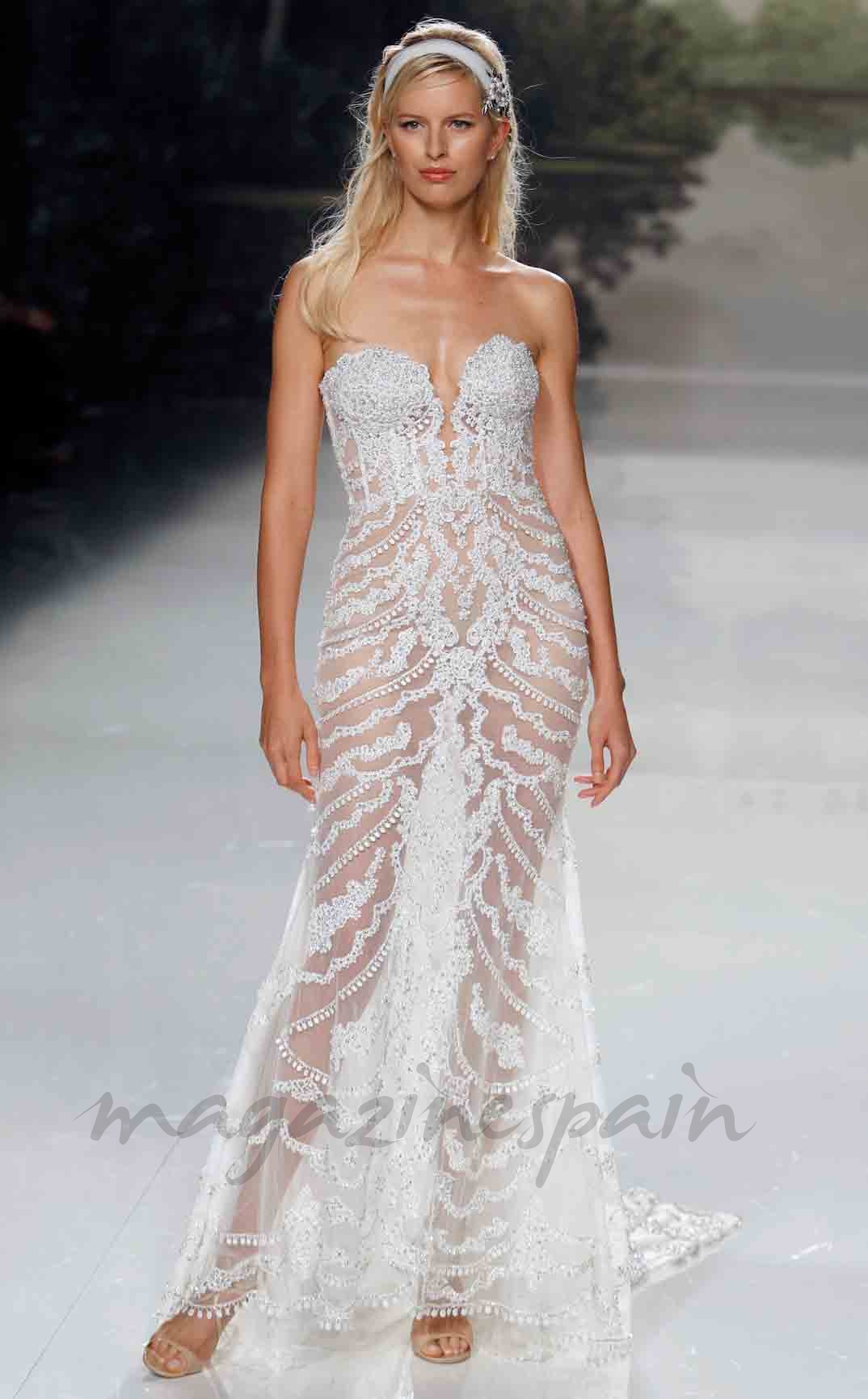 el vestido de novia de karolina kurkova