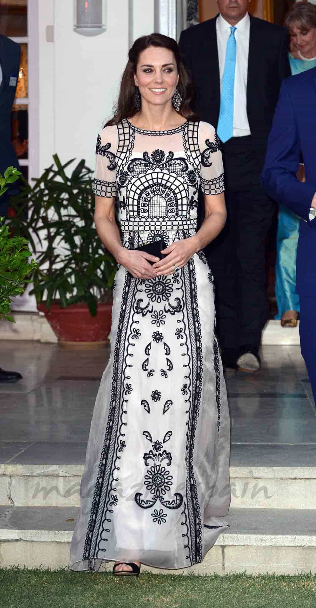 kate middleton en la india