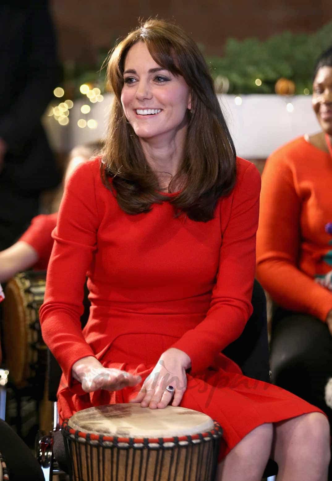 kate-middleton visita un colegio en navidad