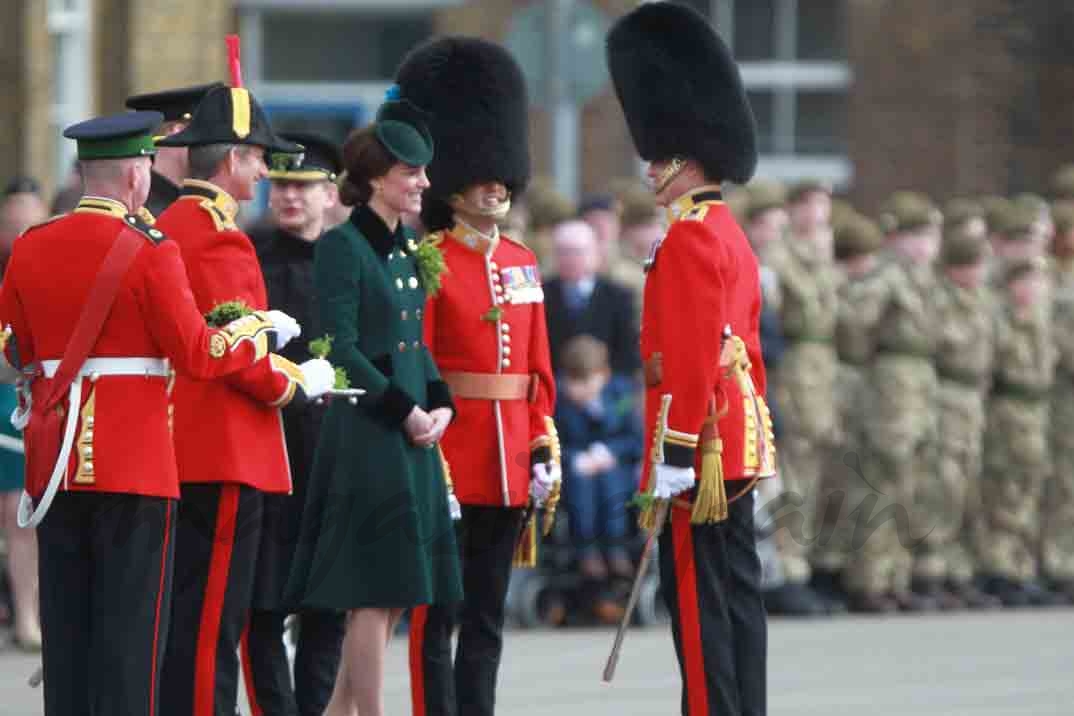 kate middleton en st patrick