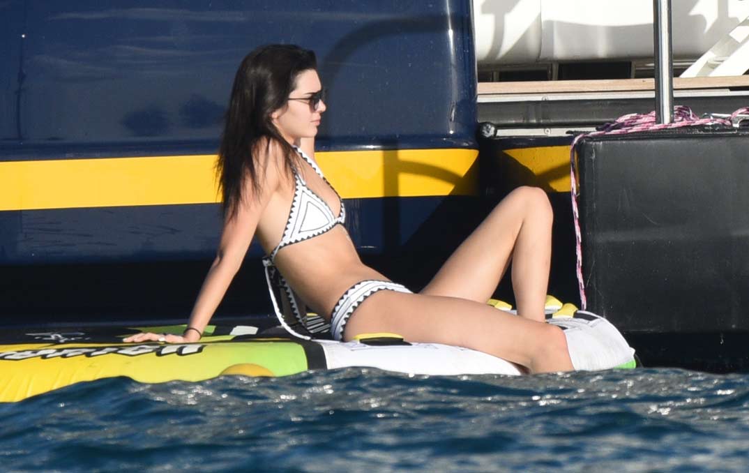 kendall jenner en saint barths