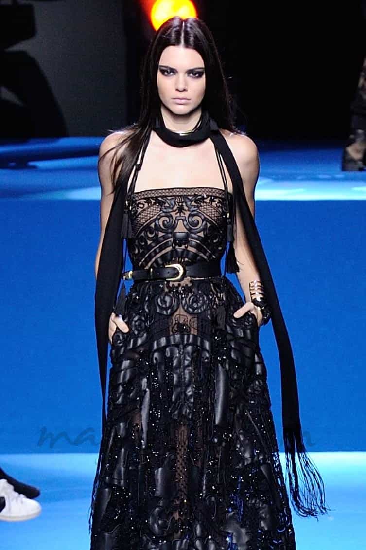 kendal jenner para paris fashion week 2016