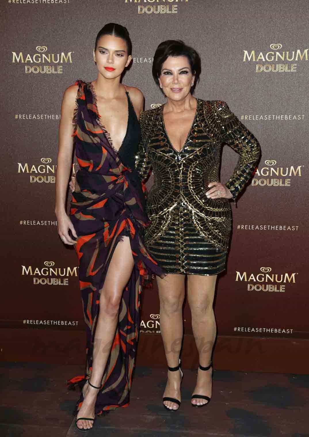 kendall-jenner-y-kris-jenner-en el festival de cine de cannes