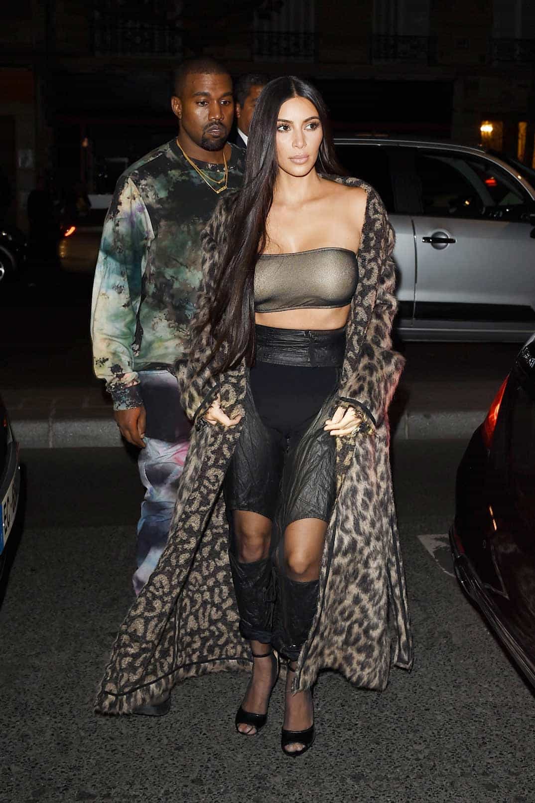 Kim Kardashian y su marido Kanye West