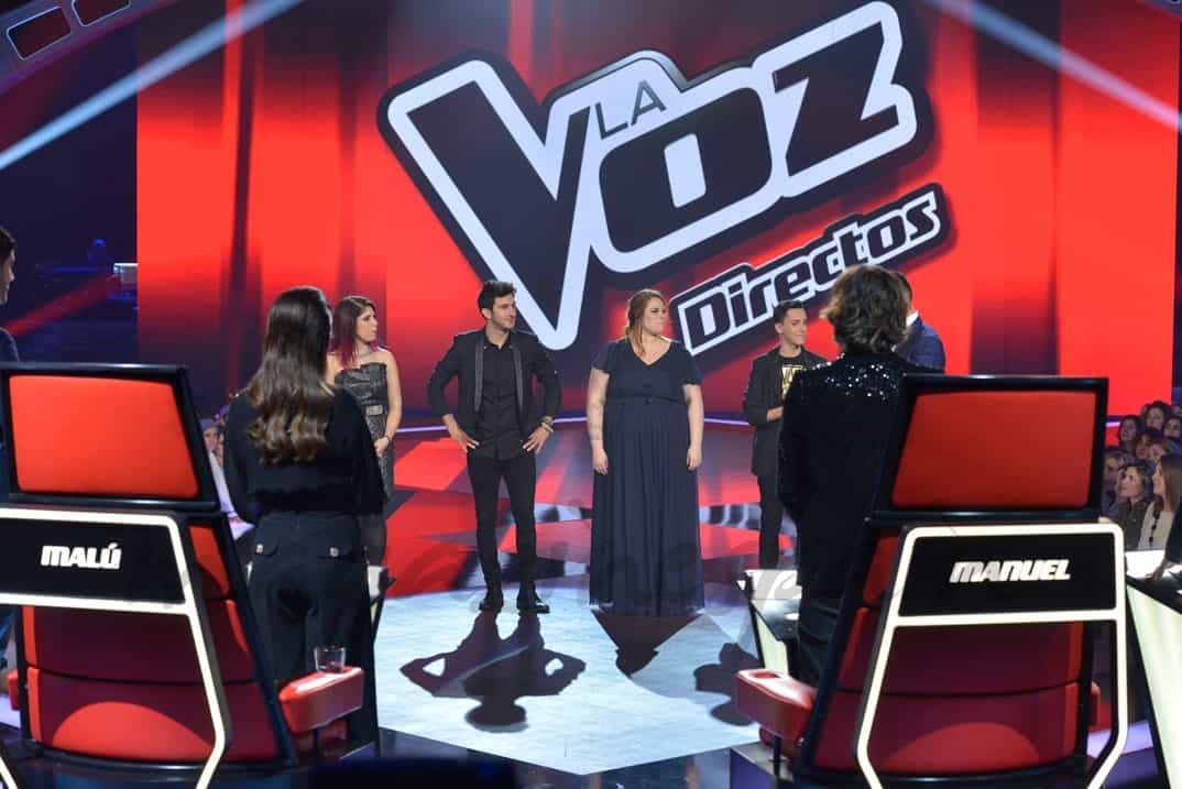 Los finalistas de "La Voz 4" © Telecinco