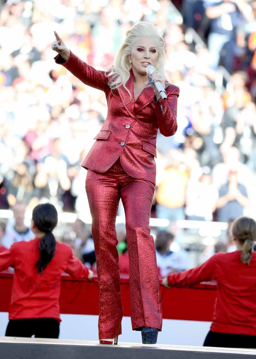 lady gaga concierto en la super bowl